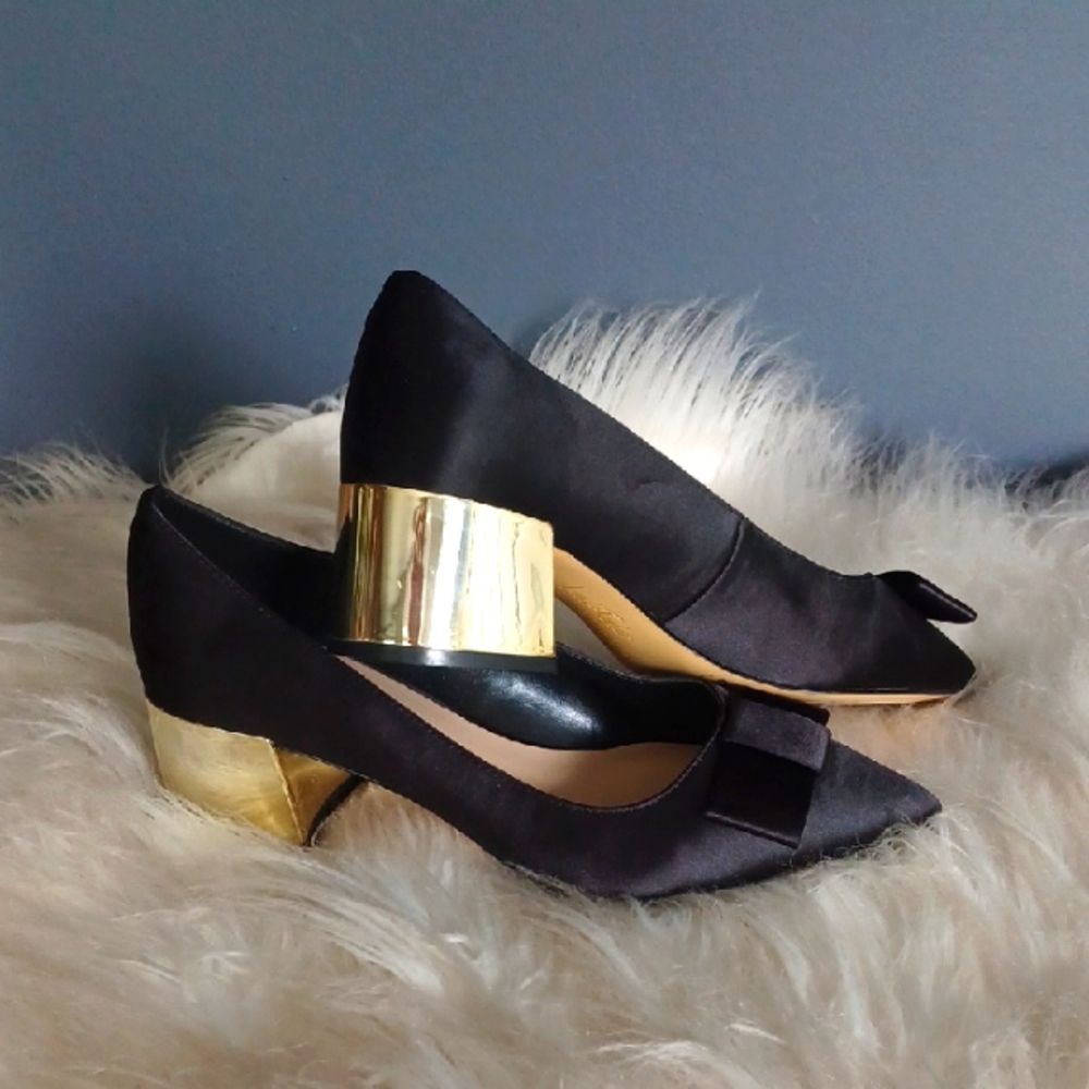 Lord & Taylor Satin  Shoes